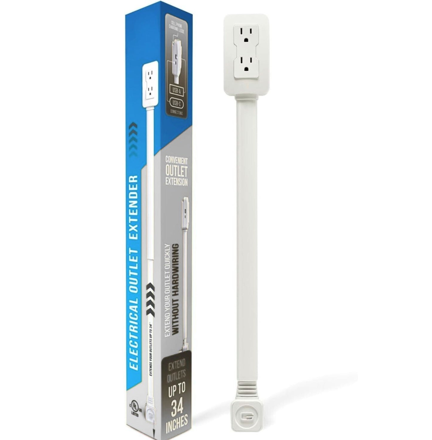 Zunife Electrical Outlet Extender